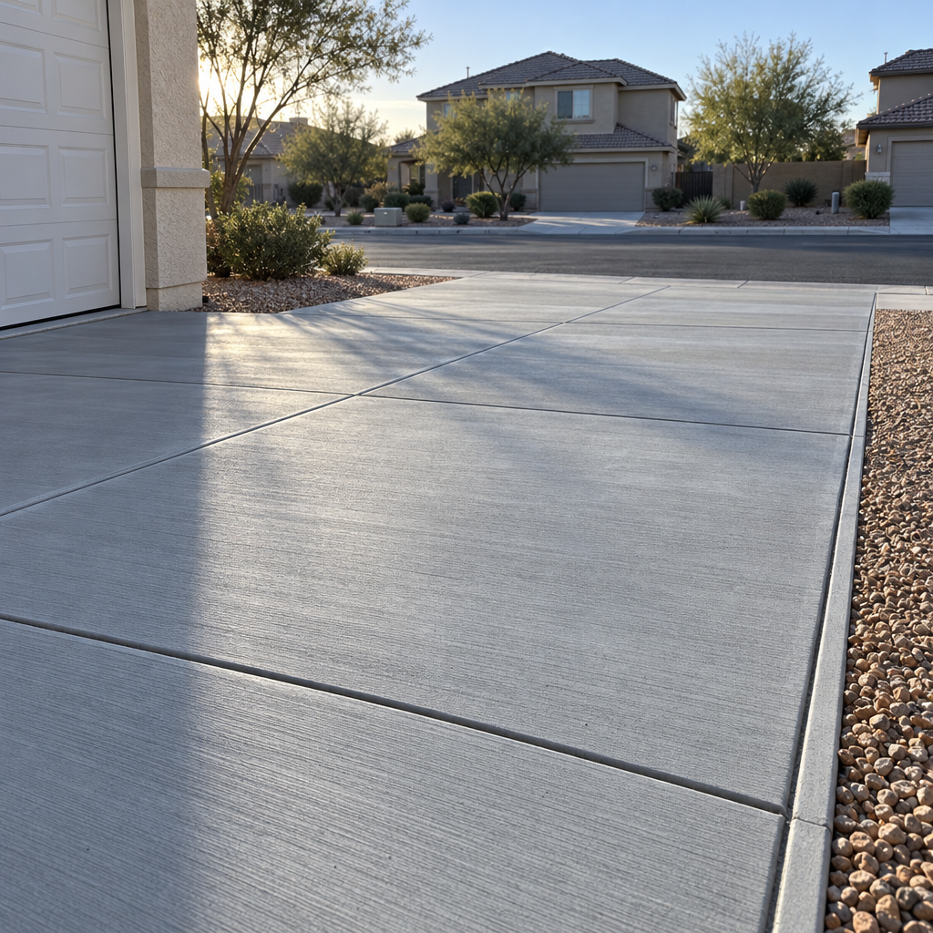 concrete driveway contractors pouring a Lake Elsinore driveway