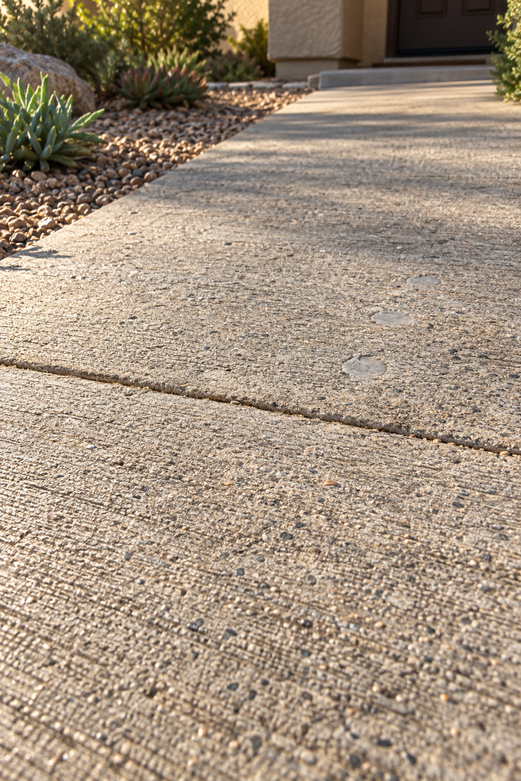 concrete leveling on a sunken Lake Elsinore walkway